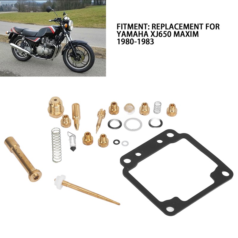 Motorcycle Carburetor Rebuild Repairing Kit Replacement for YAMAHA XJ650 Maxim
