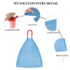 3Rolls Drawstring Small Trash Bags,4 Gallon Thicken Drawstring Small Garbage