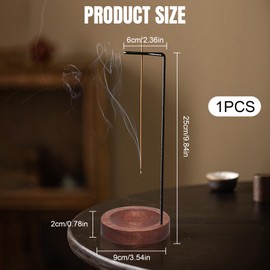 Upside Down Incense Holder with Ash Catcher for Sticks, Wooden Incense Burner for Sticks, Incense Stick Holders, Incense Ash Catcher,Censer Case for Home Yoga Meditation Spa Relaxation Home Decor