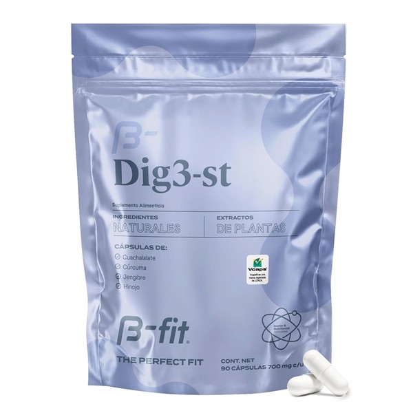 B-FIT B Digestivo Natural sin Sabor - 90 Cpsulas -