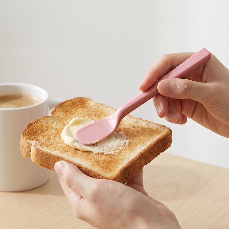 4 PCS Small Silicone Stirring Spoon, Reusable Mini Spatula Spoon