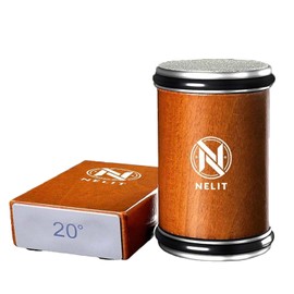 N NELIT Rolling Knife Sharpener Kit With 15- & 20-Degree Magnetic Angle Stand – Magnetic Knife Sharpener Made Easy - Roller Knife Sharpener Tool for Kitchen Knives - Manual Knife Sharpener