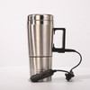 Car Heating Cup Large Capacity Leakage Proof Safe Stainless Steel