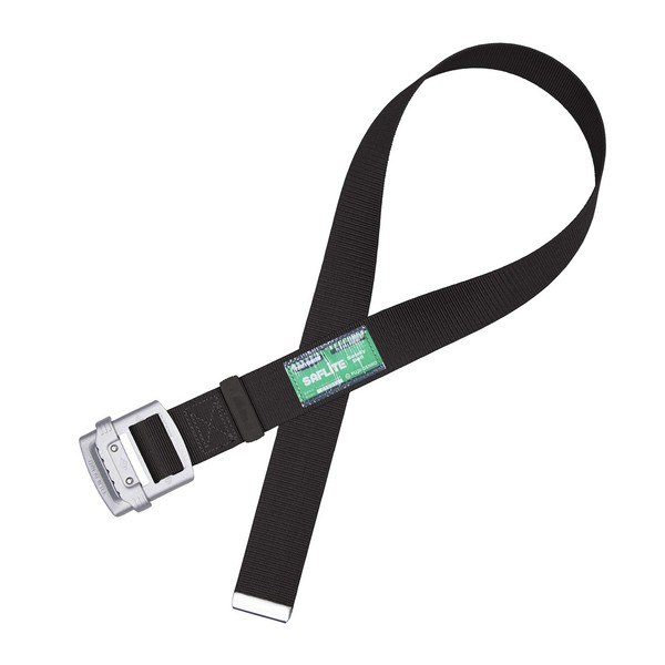 Fujii Denko TUB-NS5N-BLK-L Tsuyoron Fall-Prevention Equipment Safety Belt, Updated Standard, Waist Belt Only, 55.1 inches (1400 mm), Black