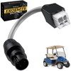 EXOEMTS 4-Pin Diagnostic Cable Adapter for Club Car Golf Cart,