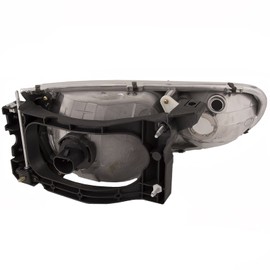 HEADLIGHTSDEPOT Chrome Housing Halogen Headlight Compatible with Mercury Nissan Quest Villager Includes Left Driver Side Headlamp