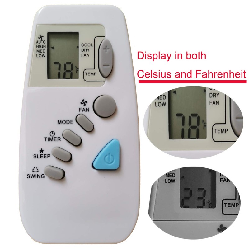 RCECAOSHAN Replacment for Goodman Air Conditioner Remote Control Model Number