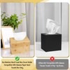 Hand Towel Box Cover for Kleenex with Sloped Top, Natural