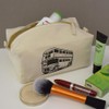 'Double Decker Bus' Canvas Wash Bag/Makeup Case (CS00038628)