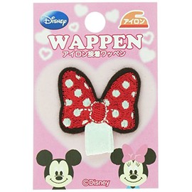 パイオニア 名札付けワッペン ディズニー ミニーマウス リボン MY352-MY290