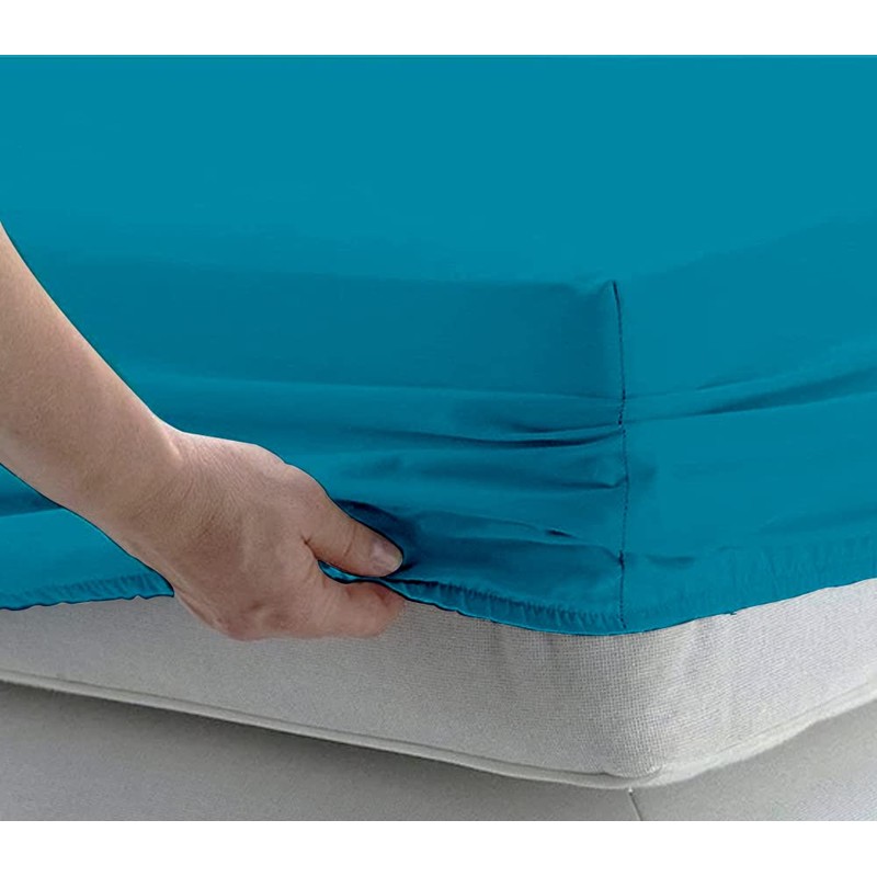 MistyMorning Fitted Sheet, Soft & Premium quality Bedding & Linen,