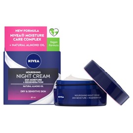 Nivea Daily Essentials Rich Regenerating Night Cream (Dry/Sensitive) 50ml