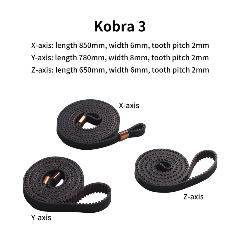 BCZAMD 3D Printer Accessory - Kobra3 Spare Part: X Y
