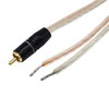 XMSJSIY RCA Speaker Cable, RCA Audio Cable, RCA Male Gold
