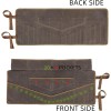 Denifiter Wrench Roll Up Pouch, Heavy Duty Waxed Canvas Tool