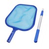Pool Skimmer Net with Telescopic Pole Removal Leaf Rake Swimming