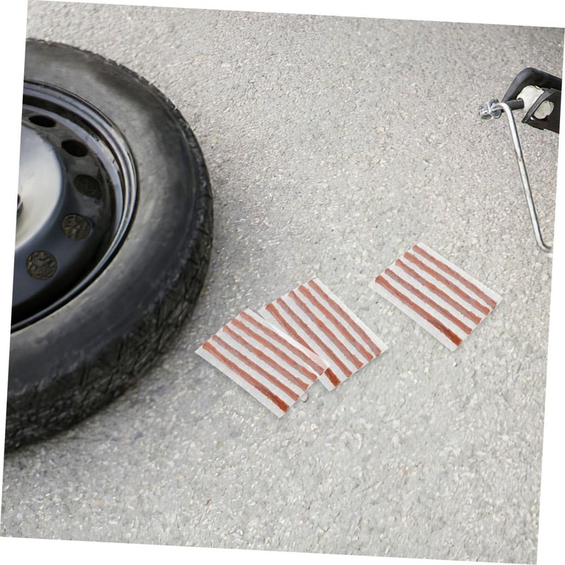 ULTECHNOVO 60pcs Tire Repair Kit Self Vulcanizing Strips for Car