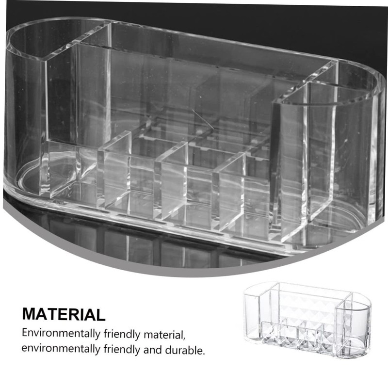 Zerodeko 1pc Makeup Brush Organizer Cosmetic Organizer Sundries Storage Box