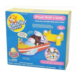 Zhu Zhu  Zhu Zhu Hámster Móvil Y Garaje Con Bote