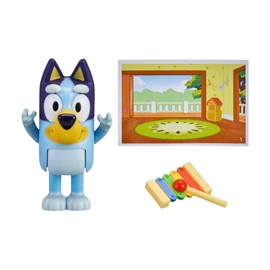 Bluey Story Starters - Choose from 8 Figures, Bingo, Honey, Snickers, Indy, or Muffin - Ages 3+ (Bluey & Xylophone)