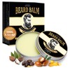 Beauntangly Bálsamo Para Barba Para Hombre, 100% Natural Con Manteca