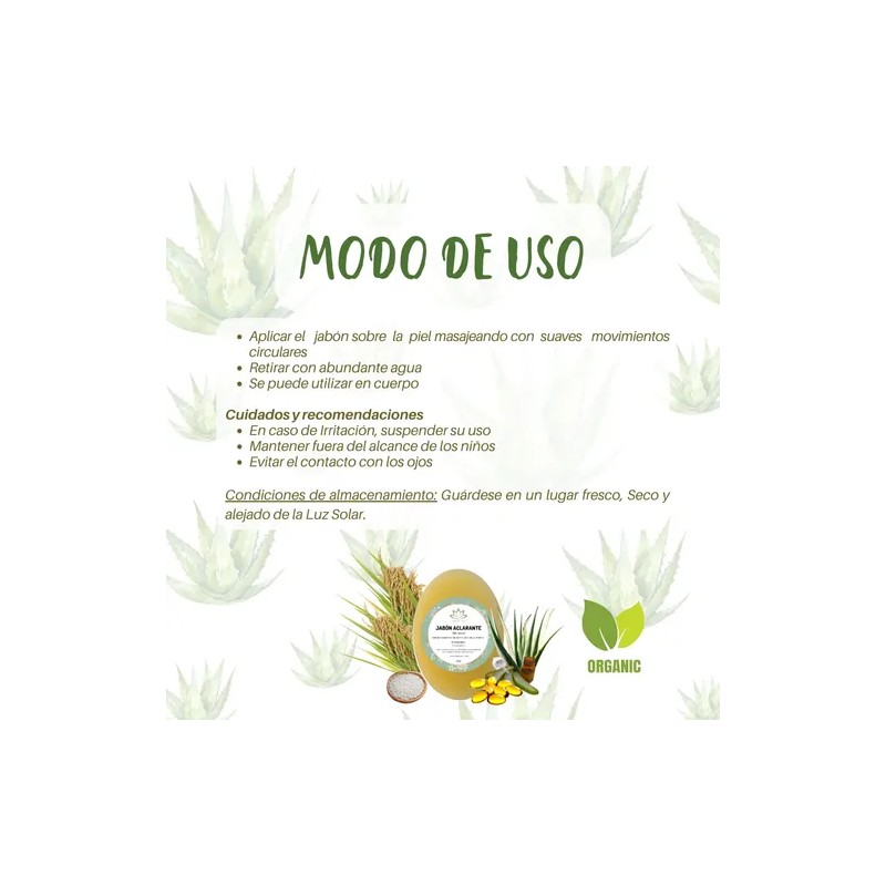Jabón Ozonizado Para Cuidado Facial Y Corporal Orgánico
