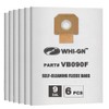 WHI-GN Replacement for BOSCH Bags, VB090F Fleece Filter Bags, compatible