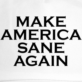 CafePress Make America Sane Again Unique Adjustable Baseball Hat