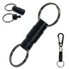 NCEDFYLER JY Quick Release Keychain Clip, Small Carabiner Clip &
