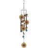 Sunset Vista Designs Windchimes - Rustic Metal Sunflower Wind Chime