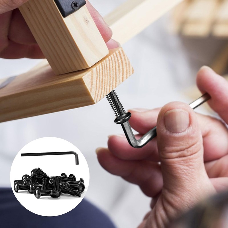 M5 Screws Set, M5 x 20 mm Hexagon Socket Screws