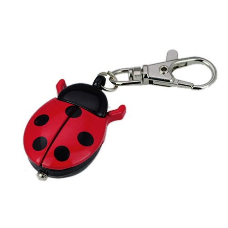 New Absolute Fancy Ladybug Vintage Quartz Animal Keychain Pendant gift