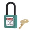 Master Lock 406TEAL Lockout Tagout Safety Padlock with Key