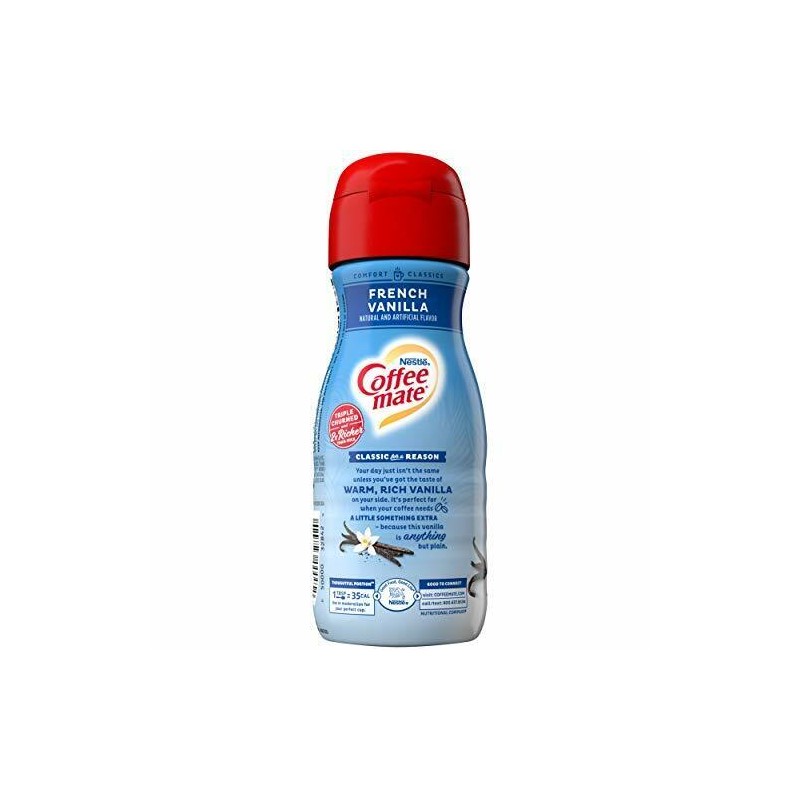 Nestle Coffee-mate COFFEE MATE French Vanilla Liquid Coffee Creamer 16
