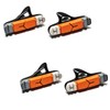 AWE X 2 Pairs 55mm Black Cassette Road Brake Pads