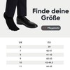 FM London Men's Smart Classic Socks, Black (Black), 39-45 (10