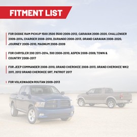 RED WOLF Car Stereo Backup Camera Harness RCA Wiring Adapter Retain OE Backup Camera for 2008-2020 Chrysler, Dodge Jeep Video Cable for Aftermarket Radio