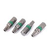 Sourcingmap 1/4-inch Hex Shank T25 Torx Security Screwdriver Bit 25mm