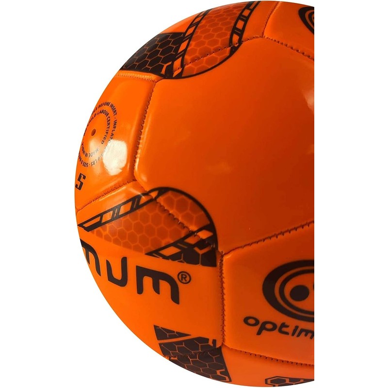 Optimum Classico All-Weather Football Ball - Stylish, Soft-Touch PVC, Even