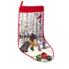 A Pets World Needlepoint Christmas Stocking, French Bulldog Design with