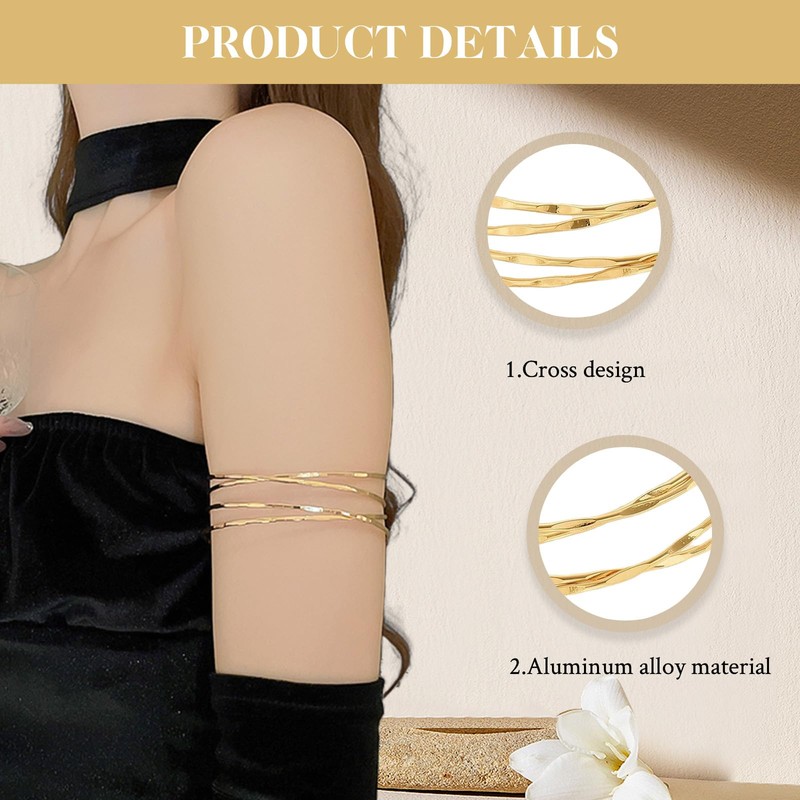 FloralGrace Pack of 2 Delicate Bangle Gold for Women Trendy