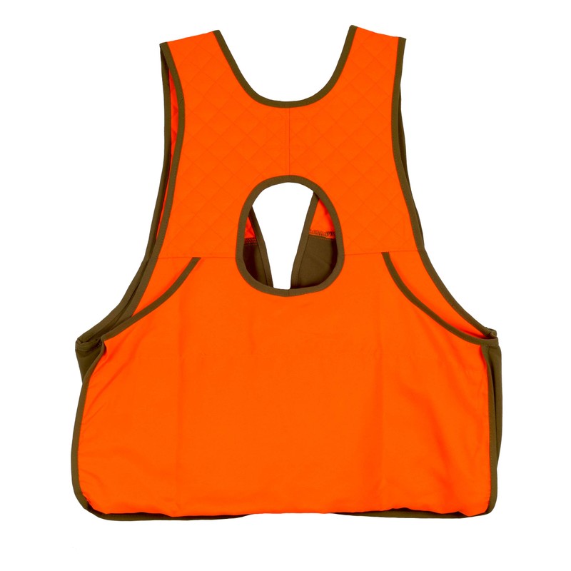 Gamehide Gamebird Ultra-Light Upland Hunting Bird Vest (Tan/Orange, Medium)