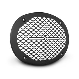 DS18 PRO-GRILL69MS 6x9 Universal Speaker Grill, Shallow Metal Mesh Protective Speaker Cover 6x9 inches, Bolt on Installation, Slim Design, Each (Black)