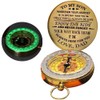 Luminous Compass Dad To Son Enjoy The Ride Gift for