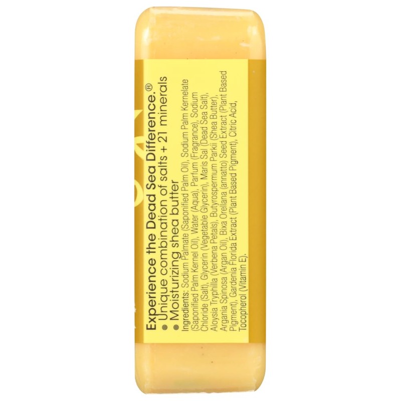 One With Nature Dead Sea Mineral Soap, Lemon Sage, 7-Ounces