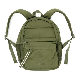 Victoria's Secret PINK Quilted Puffer Backpack (Olive)