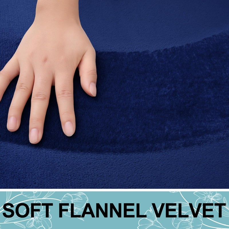 Smiry Tapete de baño de espuma viscoelástica, extra suave, absorbente,