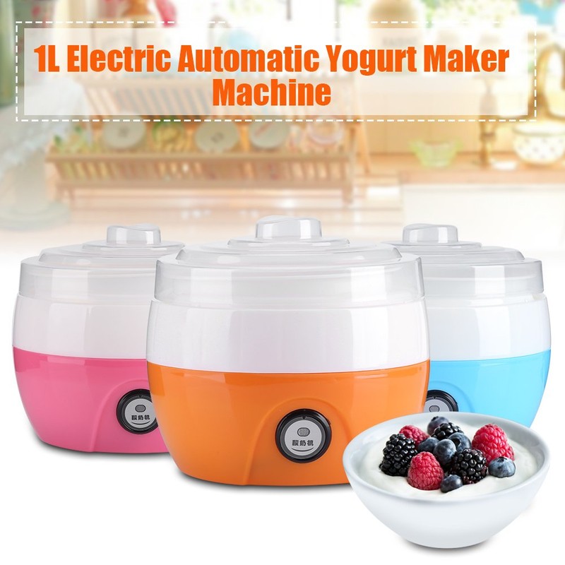 Electronic Yogurt Maker, Automatic Yogurt Maker Machine 1L Yoghurt DIY