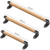SELEWARE 36 Inch Wood Handrail Indoor Stairs Handrail Wall Mount