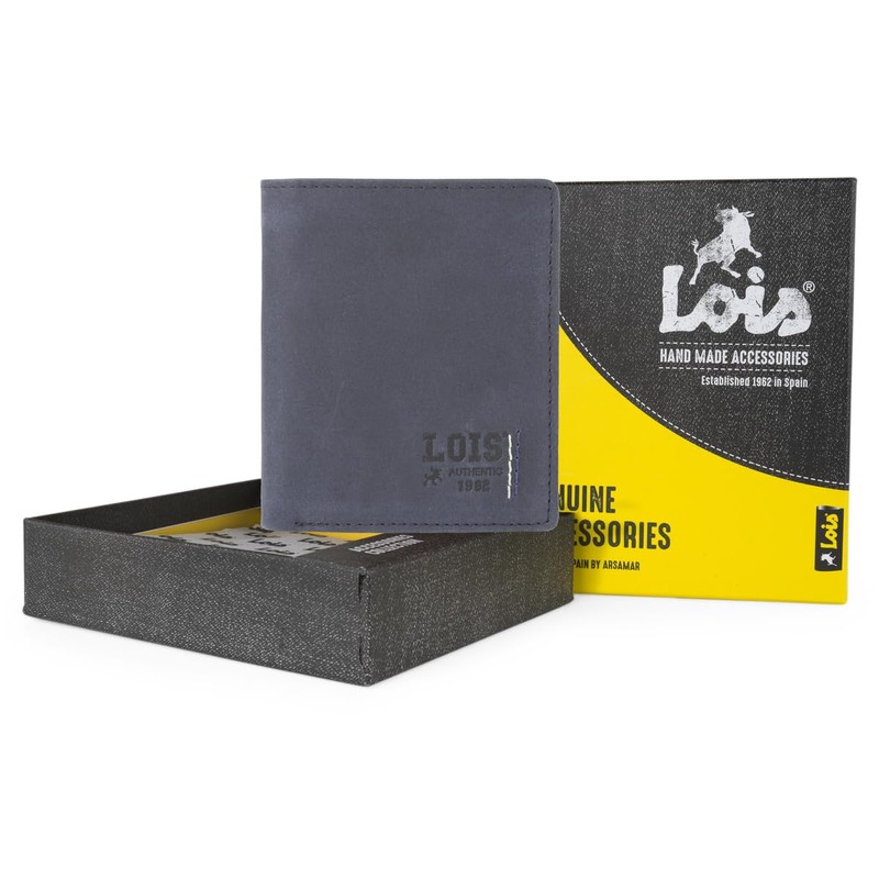 Lois - Men's Leather Wallet - Men's Leather Wallets with